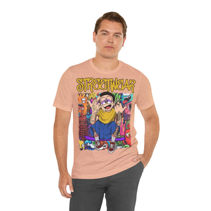 Streetwear T-Shirt - Cartoon Graphic - GFAM STORE