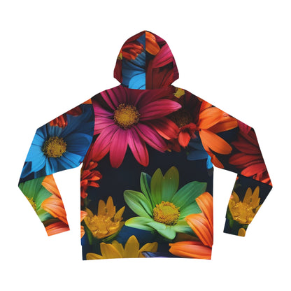 Vibrant Floral Sweatshirt with Hood - GFAM STORE