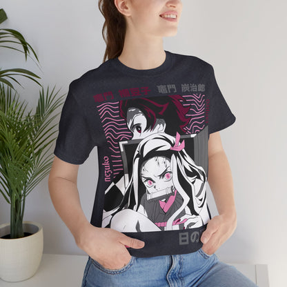 Demon Slayer T-Shirt: Nezuko and Tanjiro - GFAM STORE