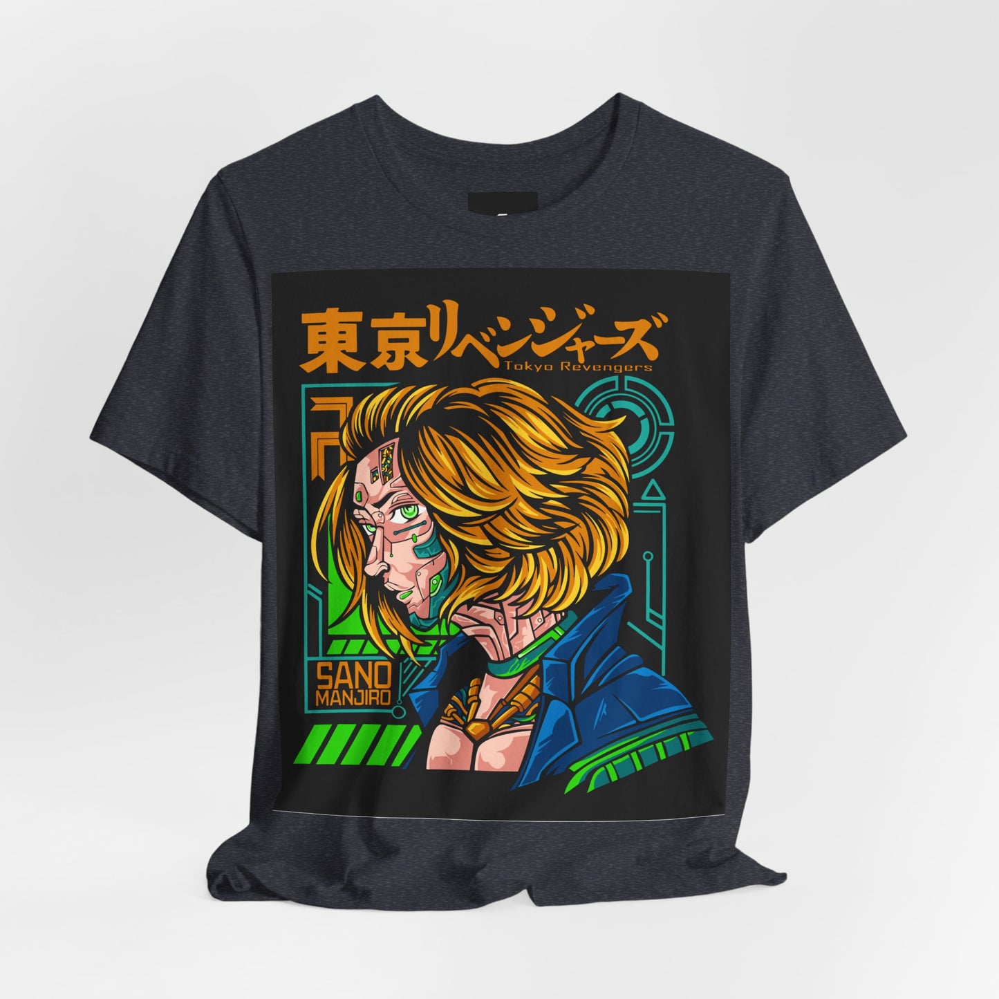 Tokyo Revengers T-Shirt - Sano Manjiro (Mikey) Cyberpunk - GFAM STORE