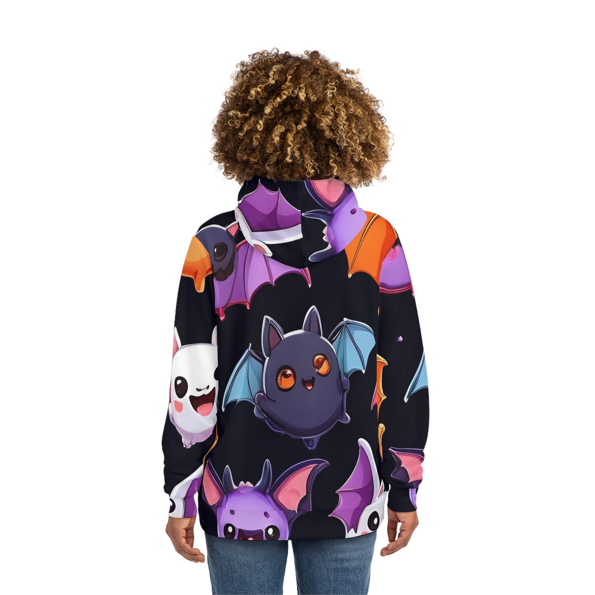 Spooky Cute Bats Sweatshirt with Hood - GFAM STORE