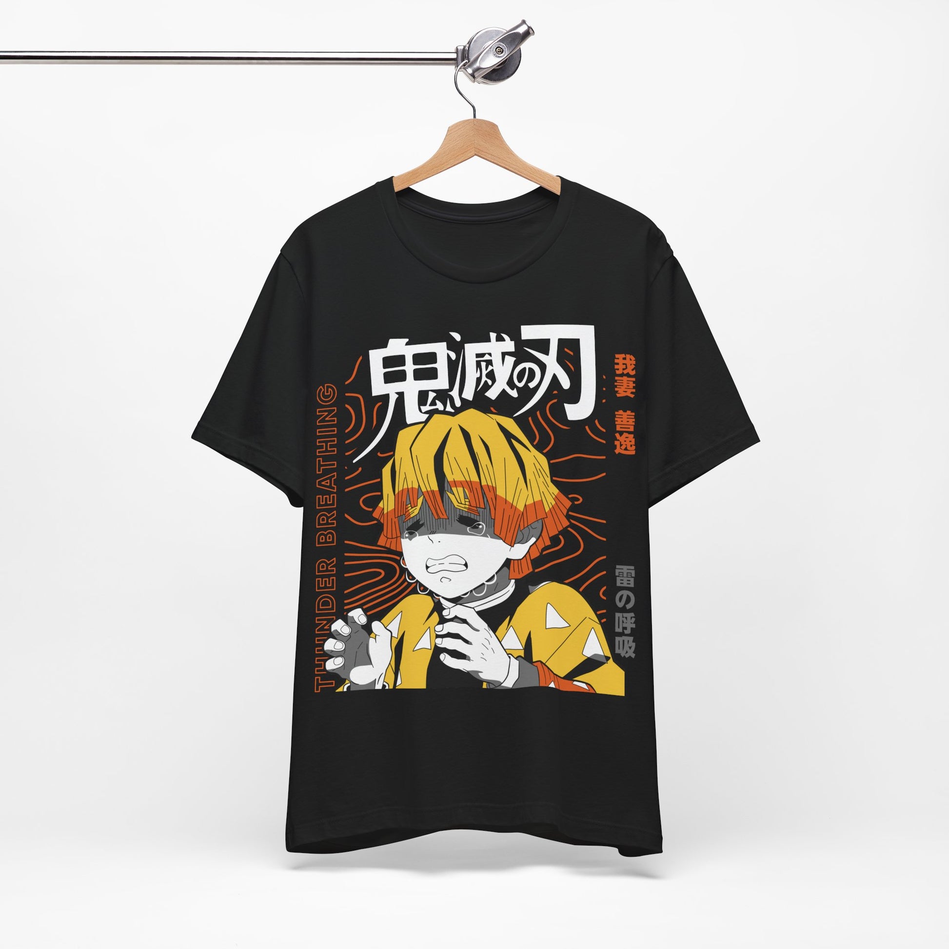 Demon Slayer T-Shirt - Thunder Breathing - Zenitsu Agatsuma - GFAM STORE