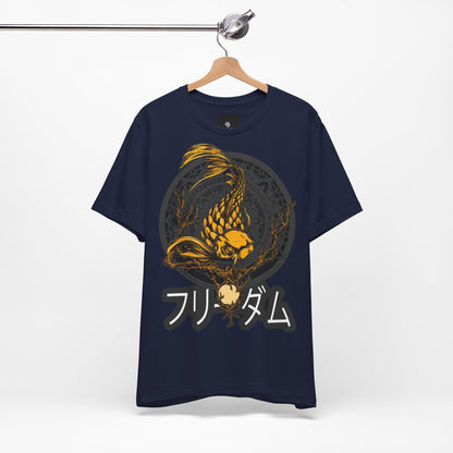 Artistic Koi T-Shirt - "Freedom" - GFAM STORE