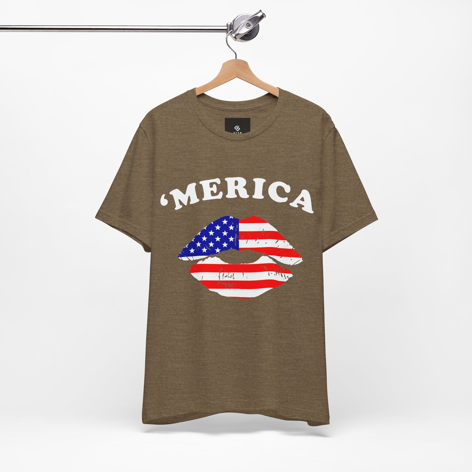 'Merica Tee - American Kiss - GFAM STORE