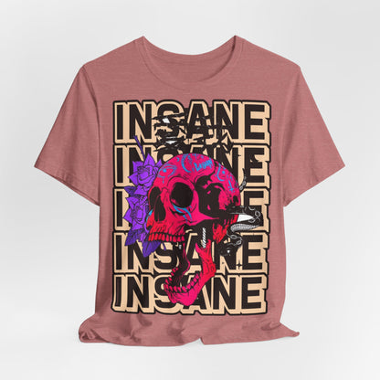 Insane Skull Graphic Tee - Unique Design - GFAM STORE