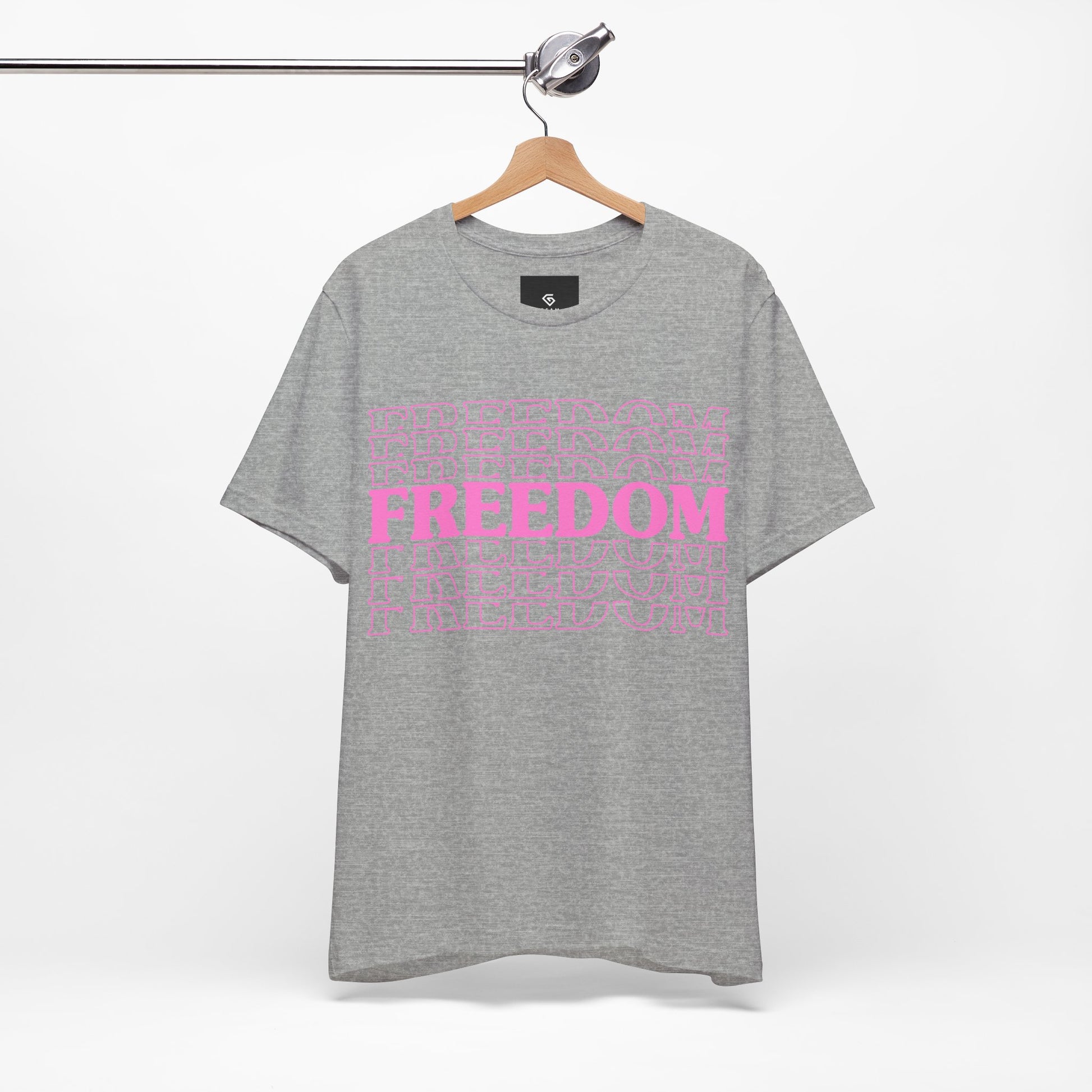 Freedom Stacked T-Shirt - GFAM STORE