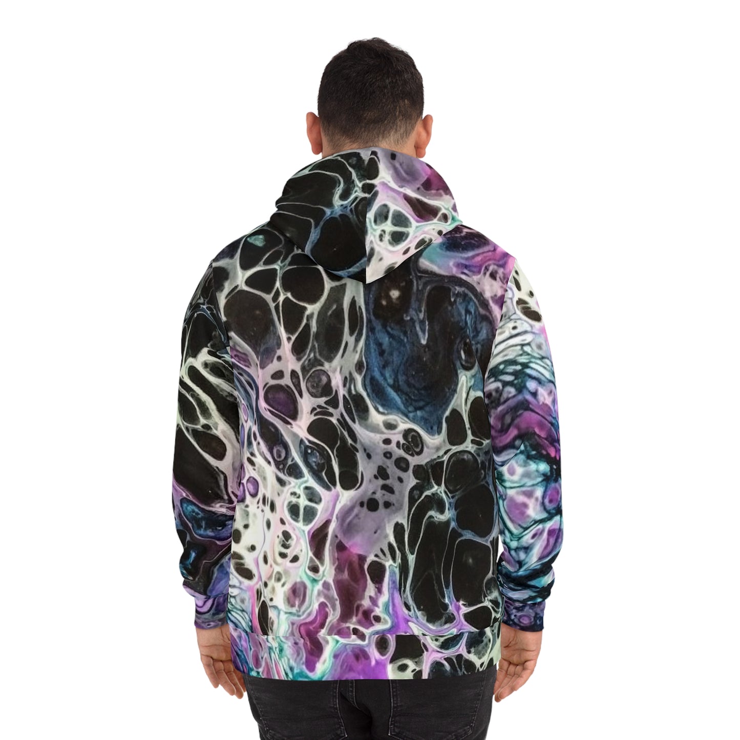 Ink Bloom Sweatshirt with Hood - GFAM STORE