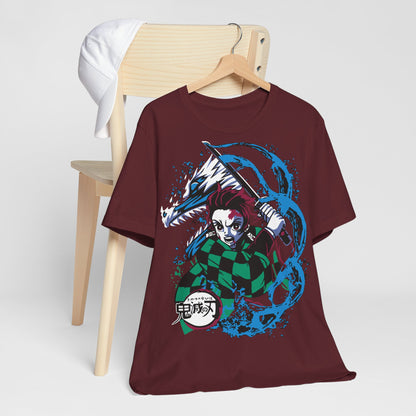 Tanjiro Kamado T-Shirt -Breath of  Water - GFAM STORE