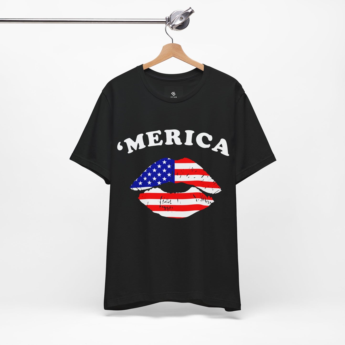 'Merica Tee - American Kiss - GFAM STORE