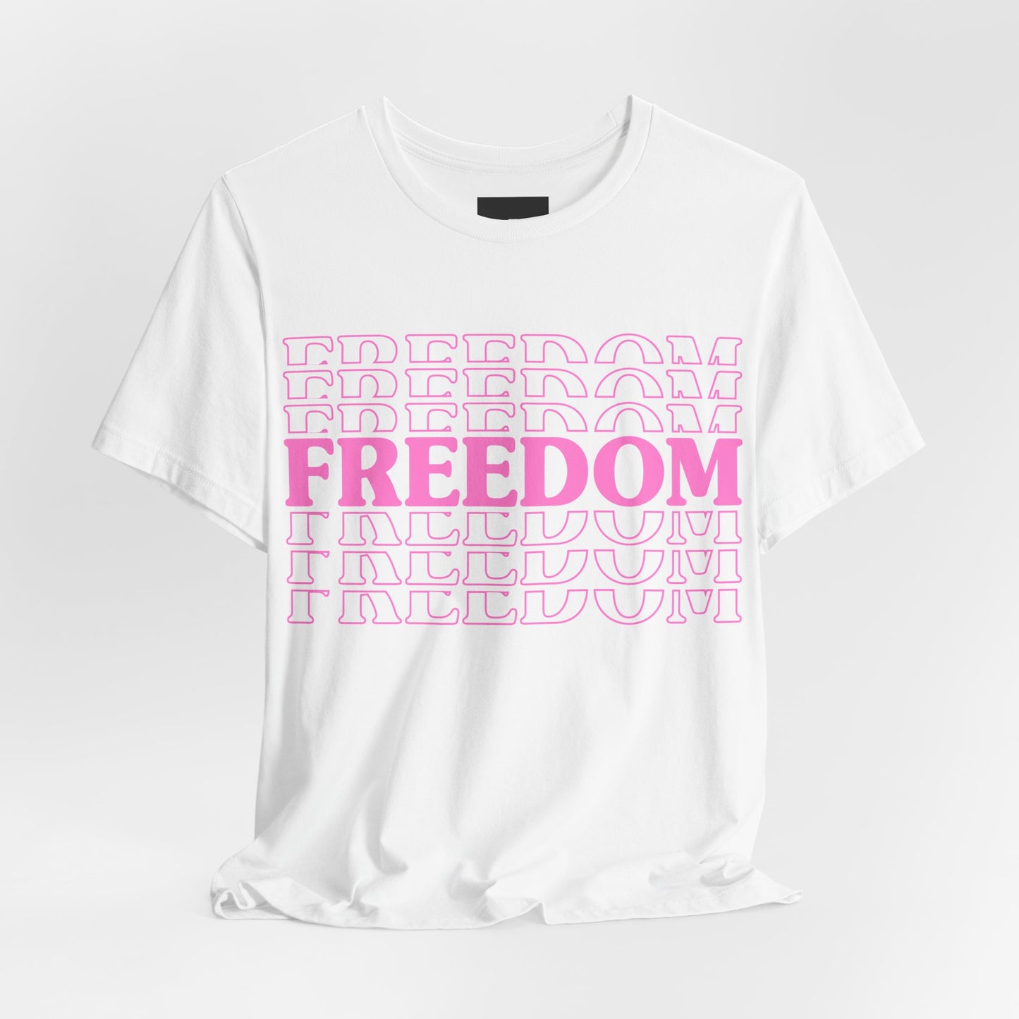 Freedom Stacked T-Shirt - GFAM STORE