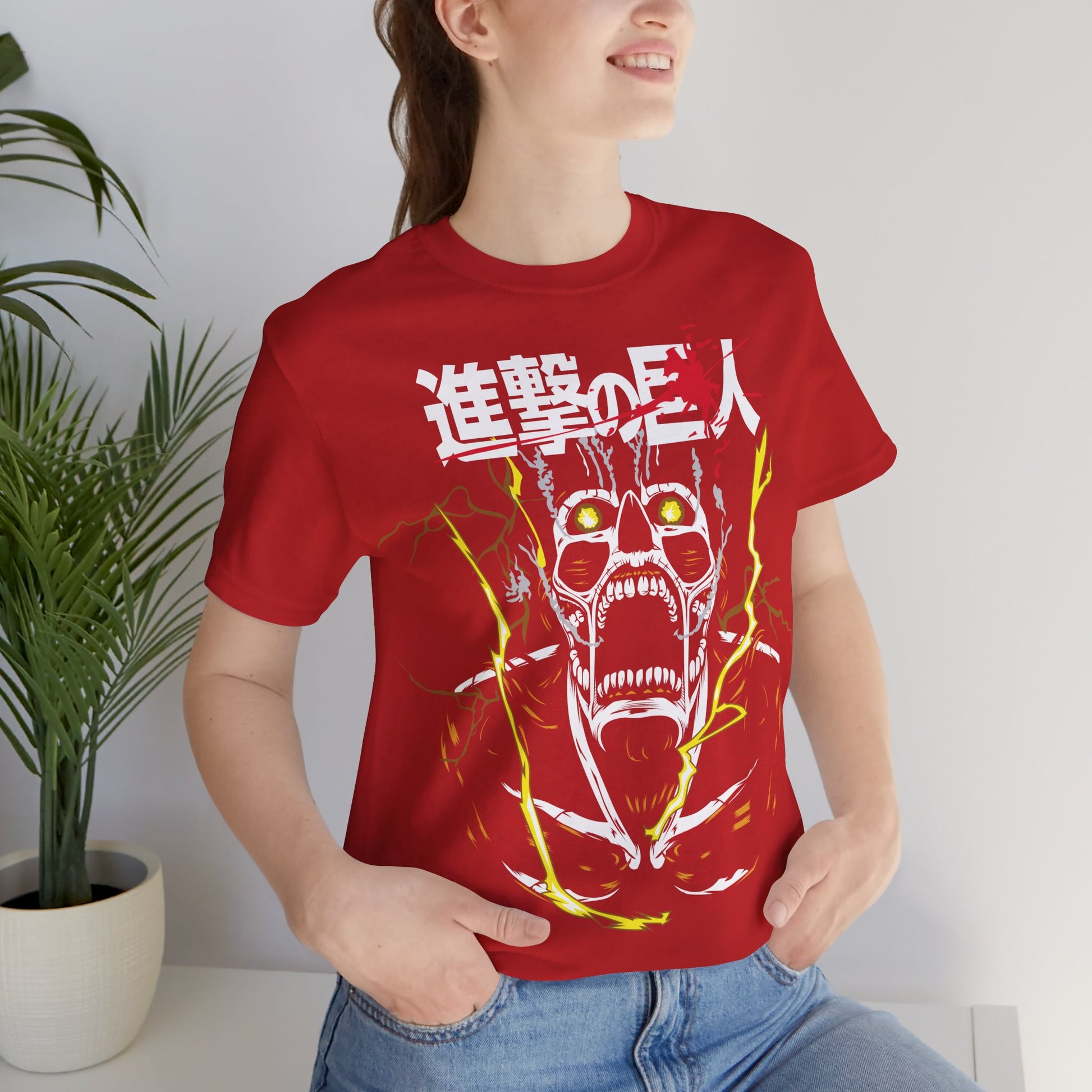 Attack on Titan T-Shirt - The Roaring Titan - GFAM STORE