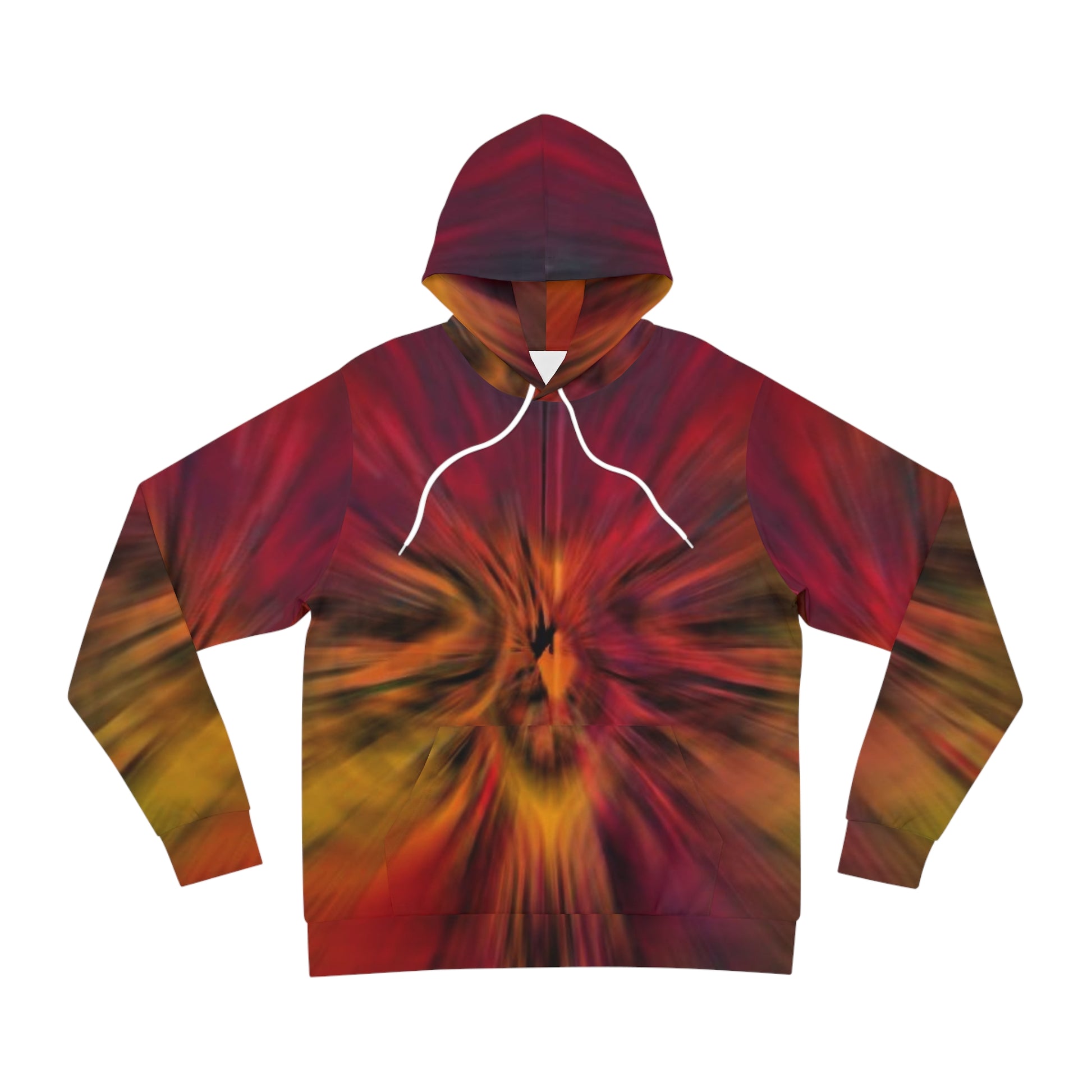 Abstract Flame Design Sweatshirt with Hood - GFAM STORE