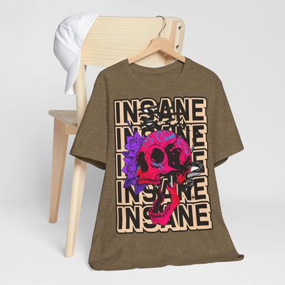 Insane Skull Graphic Tee - Unique Design - GFAM STORE