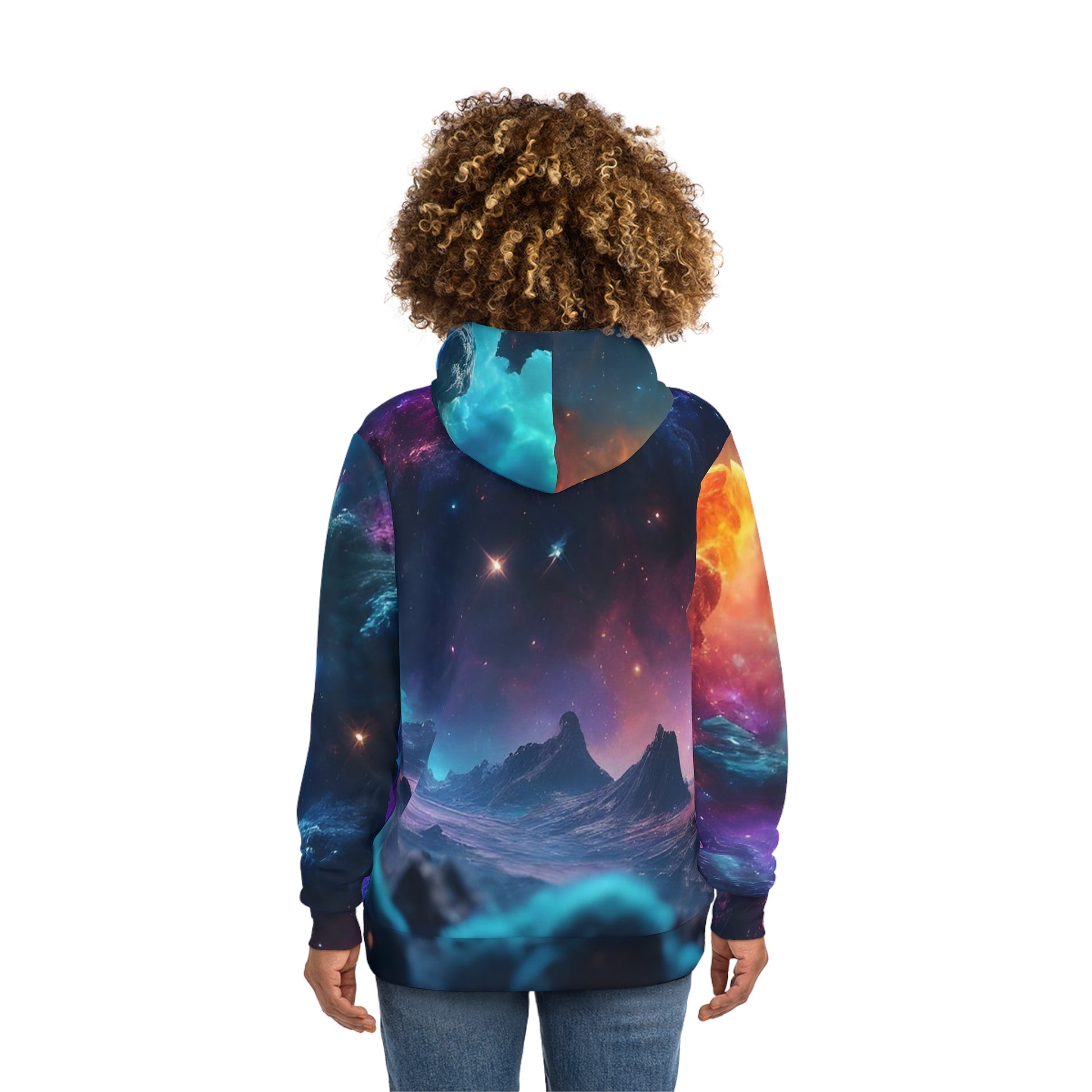 Cosmic Nebula Sweatshirt with Hood 2 - GFAM STORE