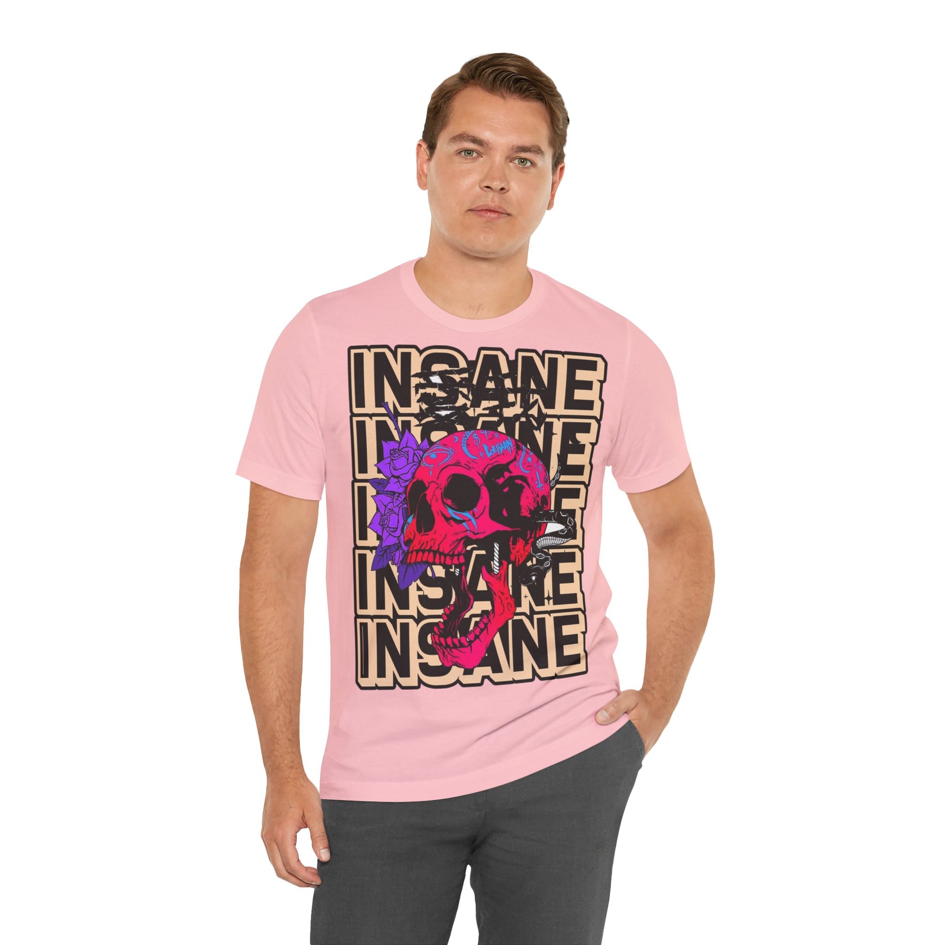 Insane Skull Graphic Tee - Unique Design - GFAM STORE