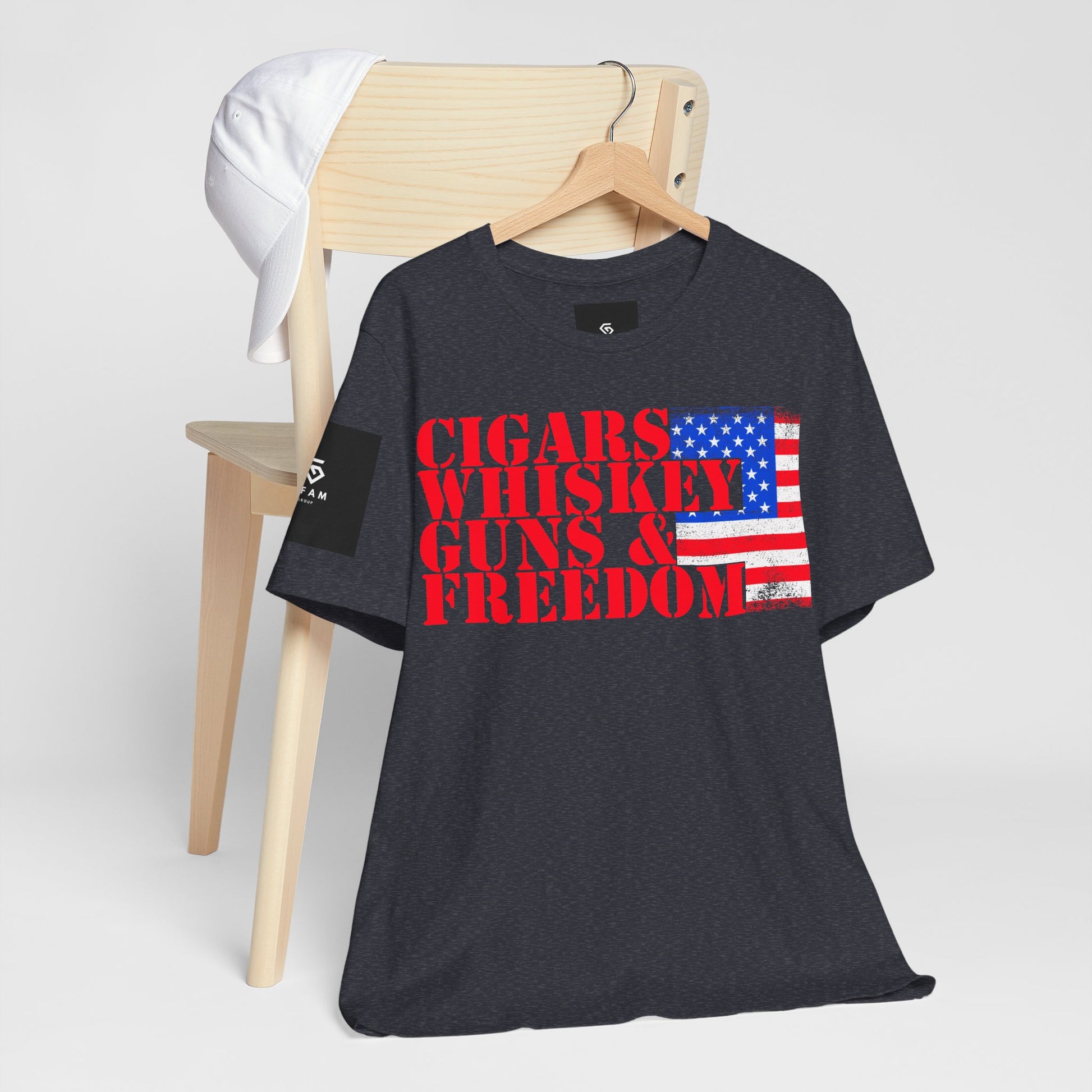 Cigars, Whiskey, Guns & Freedom - GFAM STORE