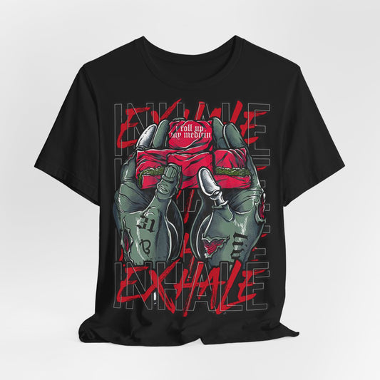 Inhale T-Shirt - Urban Graphic Art - GFAM STORE