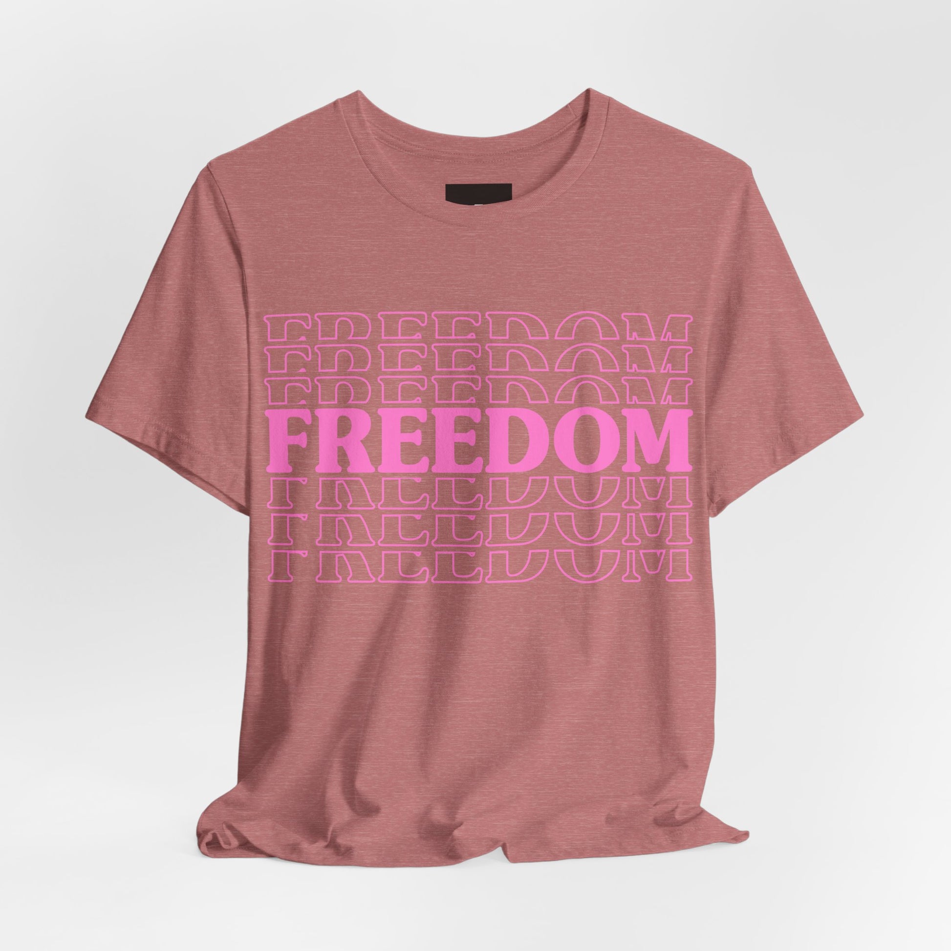 Freedom Stacked T-Shirt - GFAM STORE