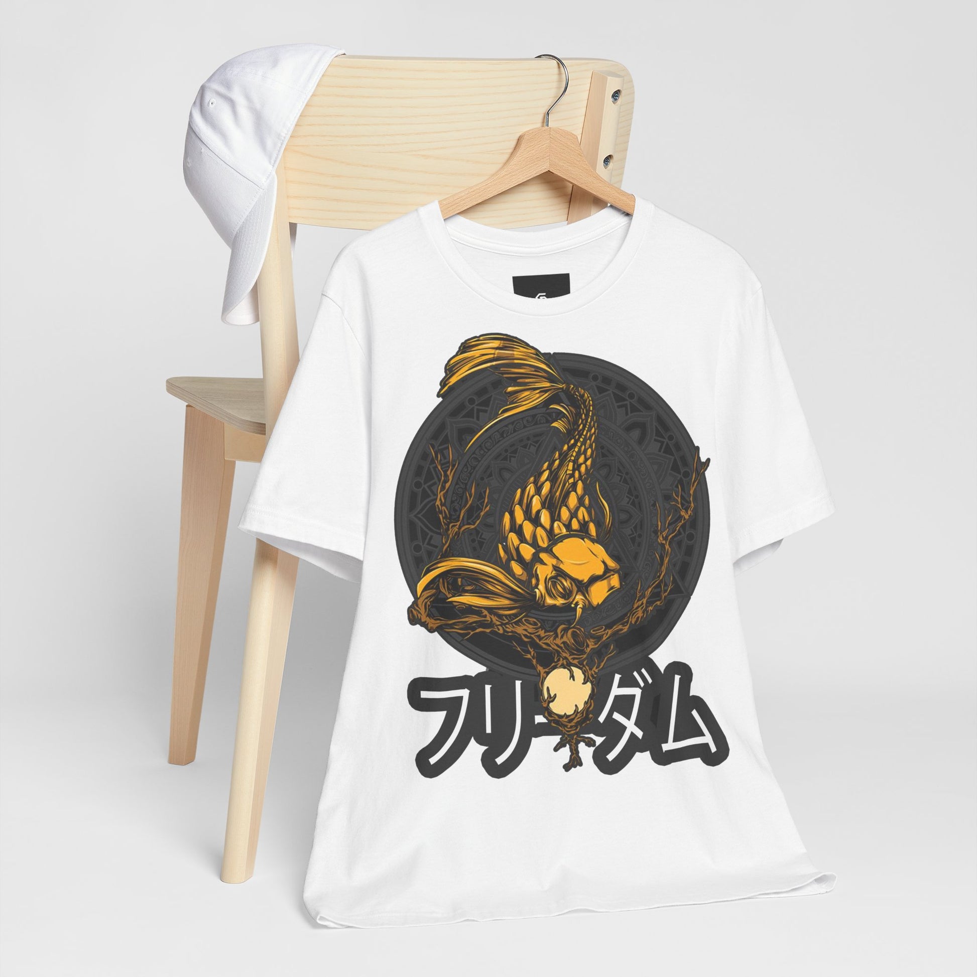 Artistic Koi T-Shirt - "Freedom" - GFAM STORE