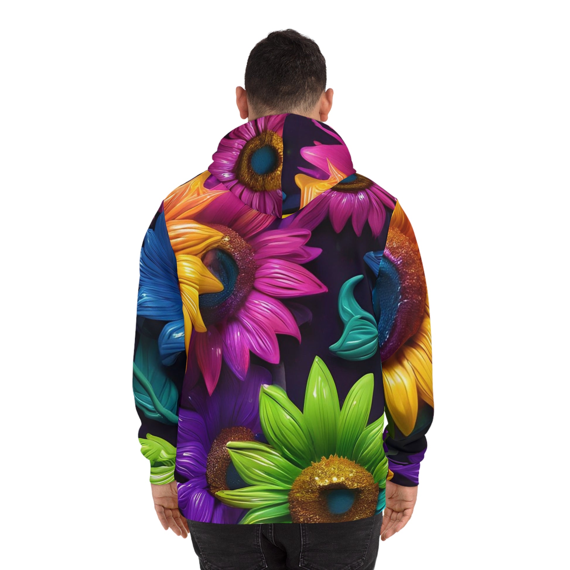 Sunflower Bloom Sweatshirt with Hood - GFAM STORE