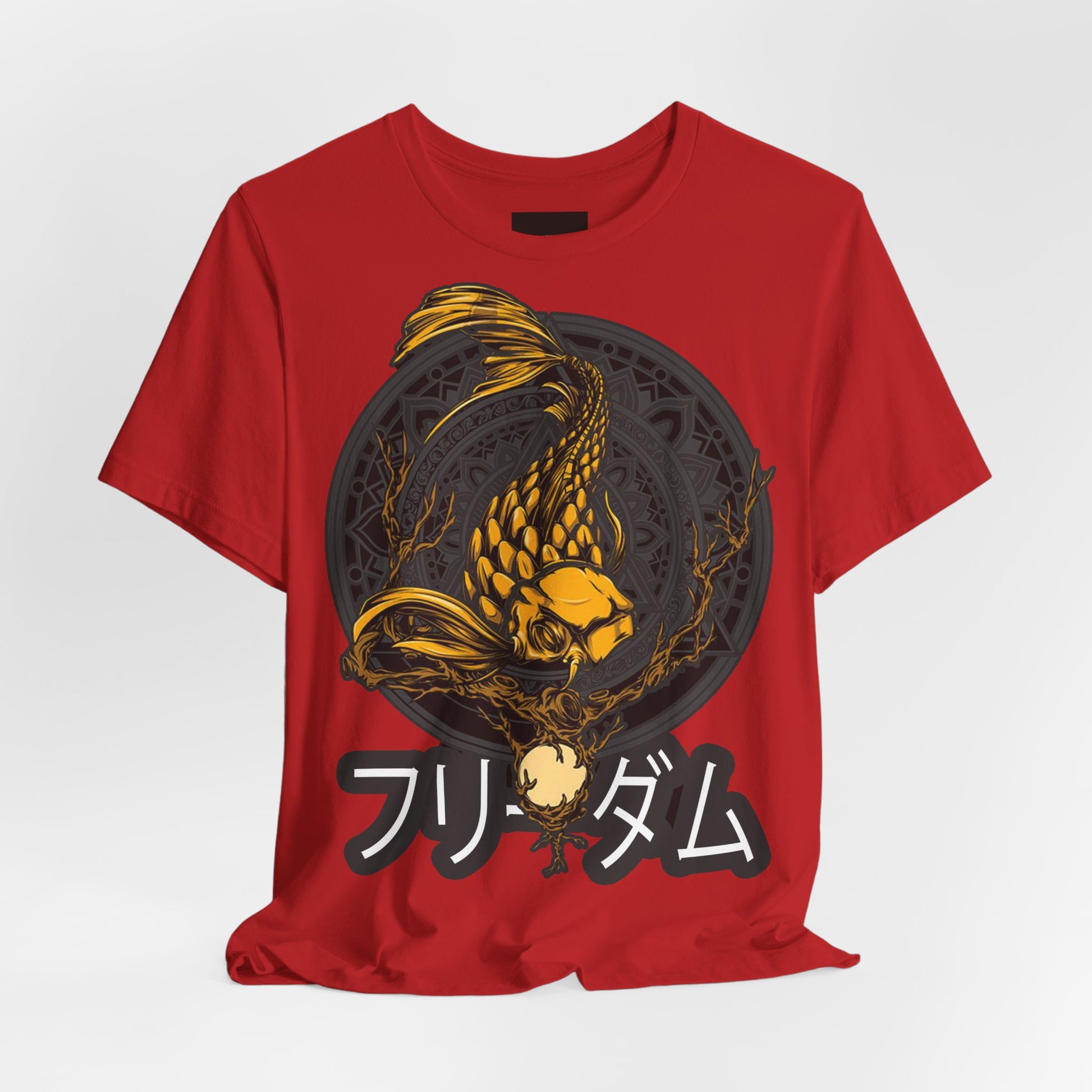 Artistic Koi T-Shirt - "Freedom" - GFAM STORE