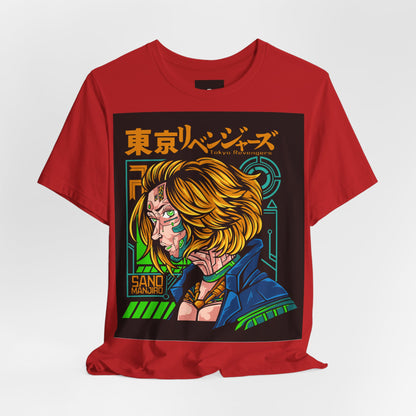 Tokyo Revengers T-Shirt - Sano Manjiro (Mikey) Cyberpunk - GFAM STORE