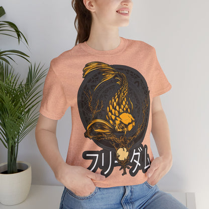 Artistic Koi T-Shirt - "Freedom" - GFAM STORE