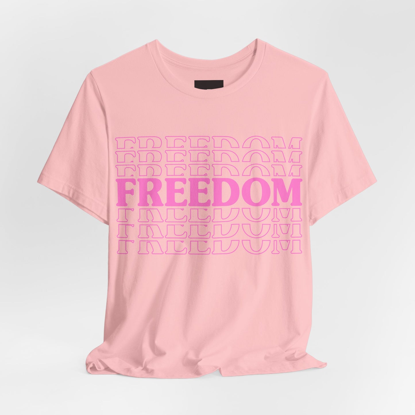 Freedom Stacked T-Shirt - GFAM STORE