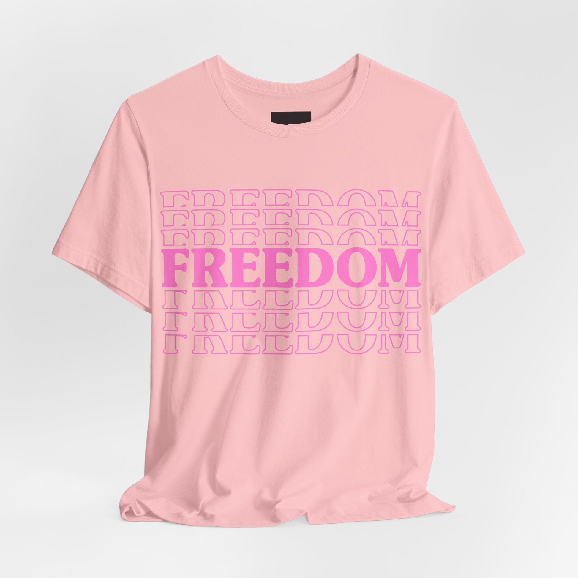 Freedom Stacked T-Shirt - GFAM STORE