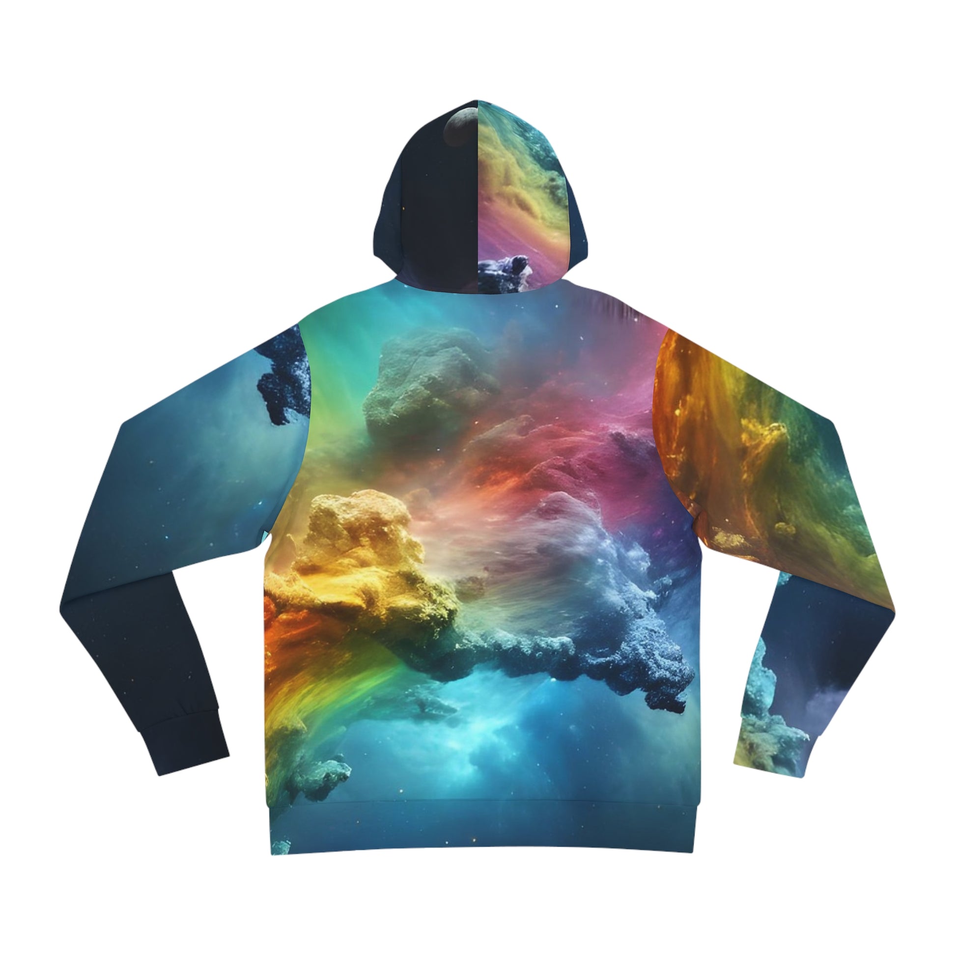 Rainbow Nebula Sweatshirt with Hood - GFAM STORE