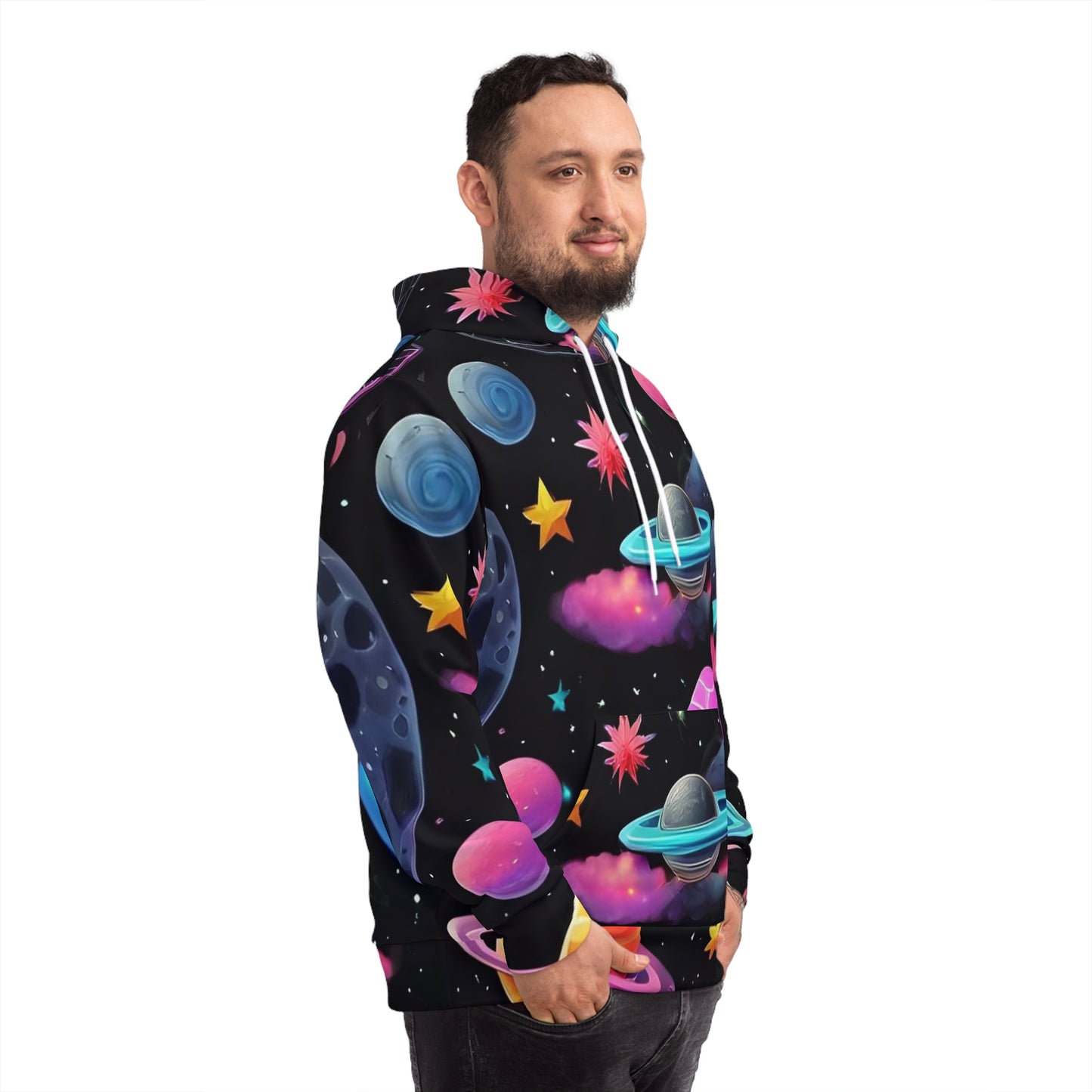 Solar System Sweatshirt with Hood - GFAM STORE