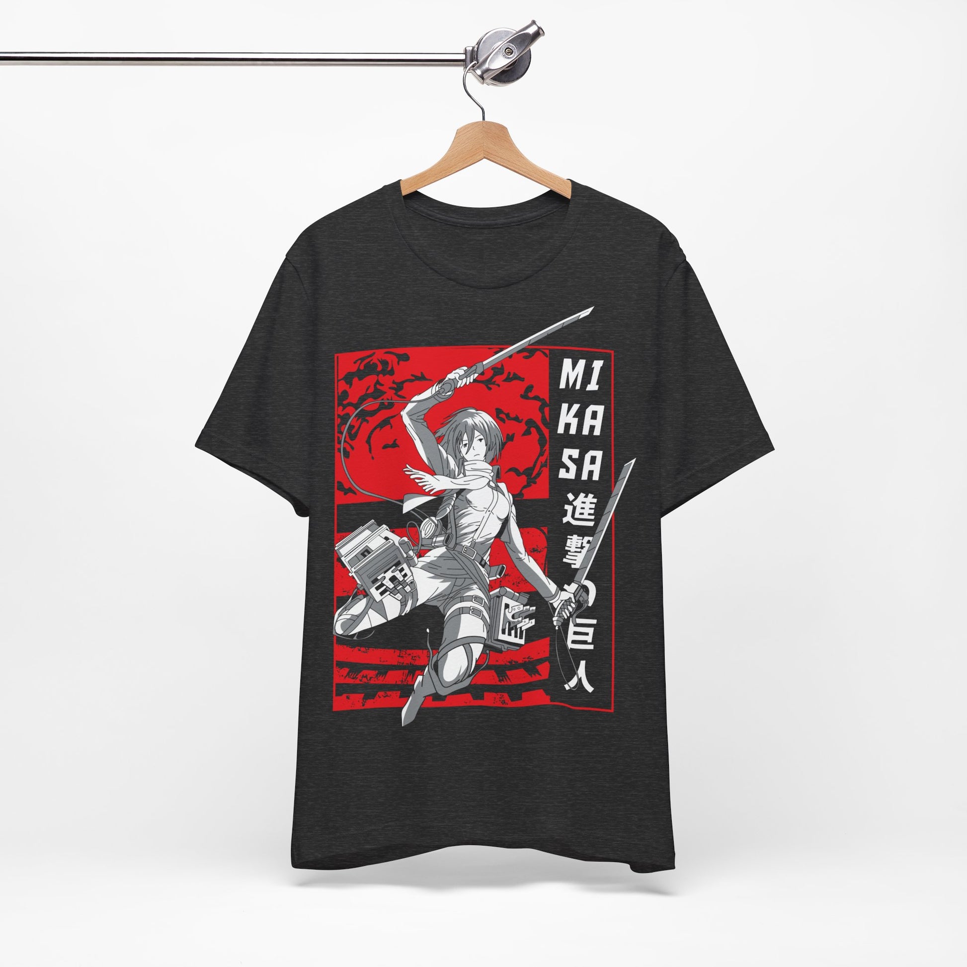 Attack on Titan T-Shirt - Mikasa Ackerman - GFAM STORE