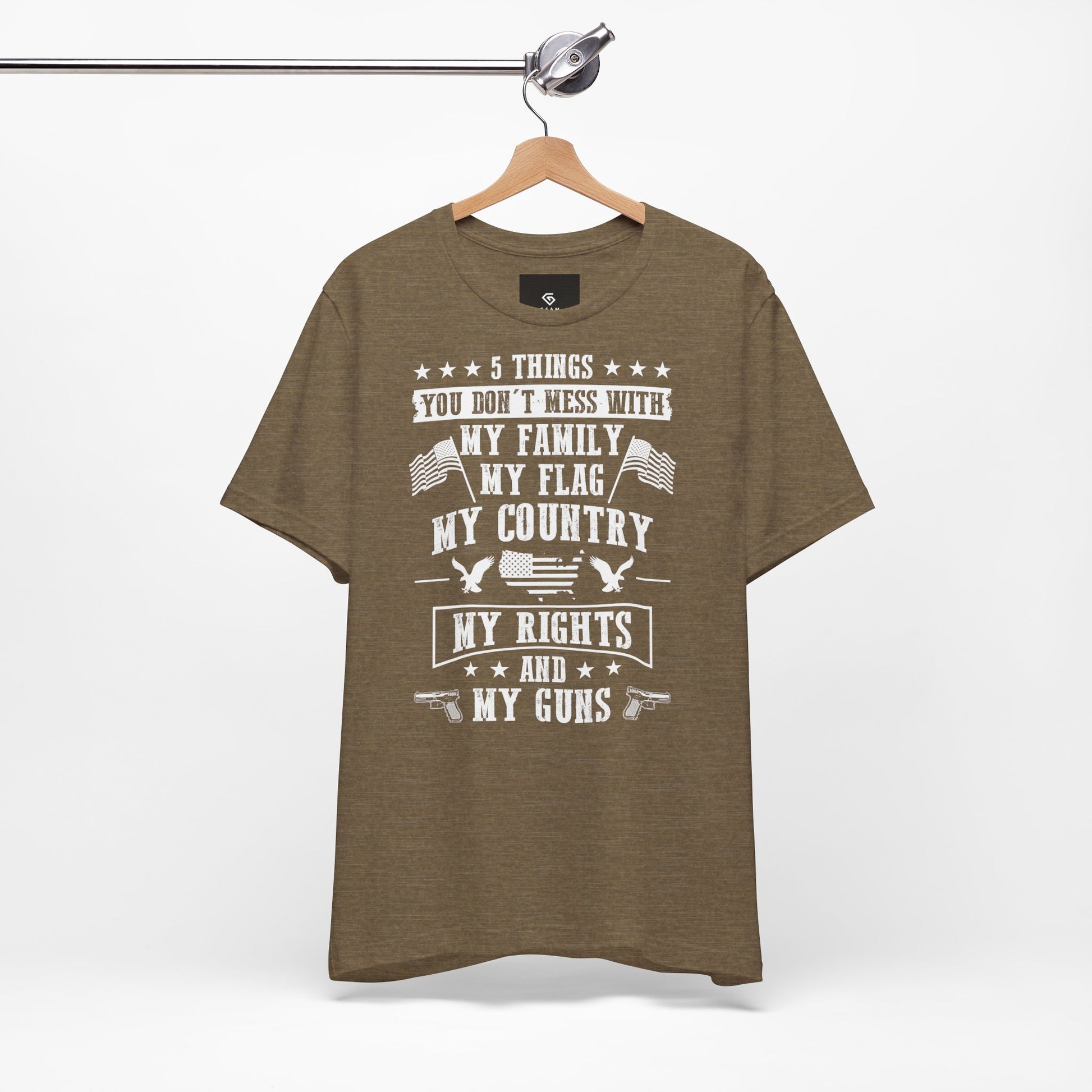 5 Things You Don't Mess With T-Shirt - GFAM STORE