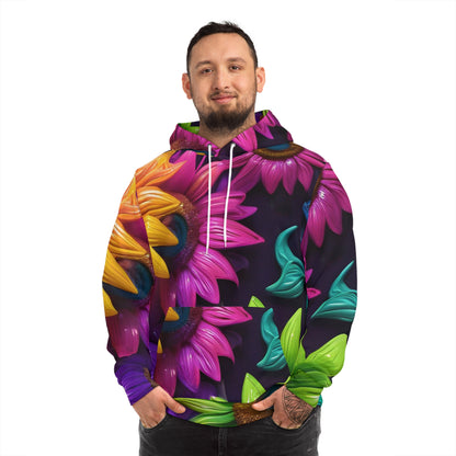 Sunflower Bloom Sweatshirt with Hood - GFAM STORE