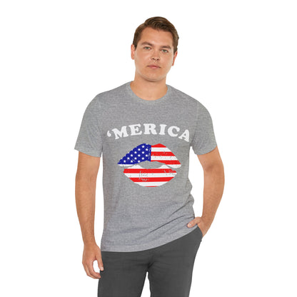 'Merica Tee - American Kiss - GFAM STORE