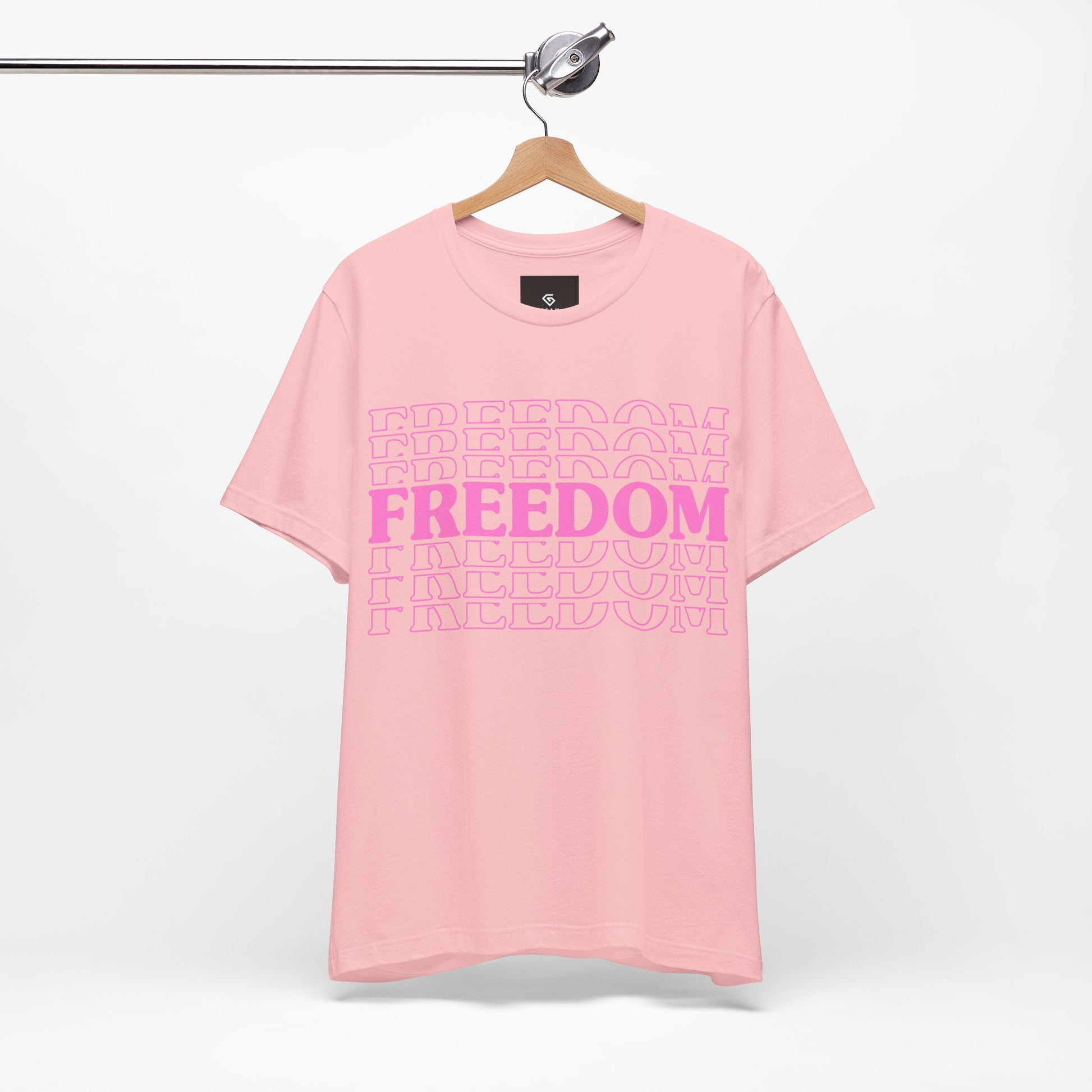 Freedom Stacked T-Shirt - GFAM STORE