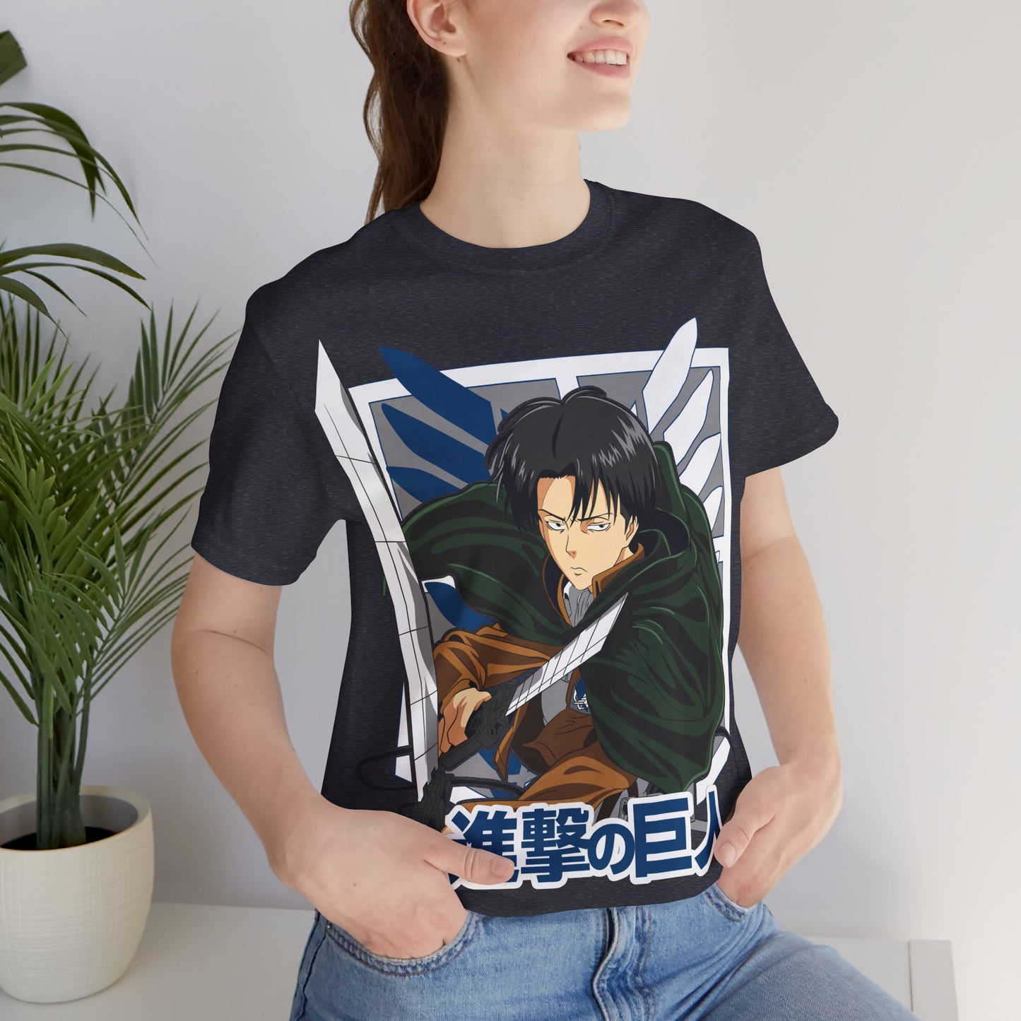 Levi Ackerman T-Shirt - The Walls' Soldier - GFAM STORE