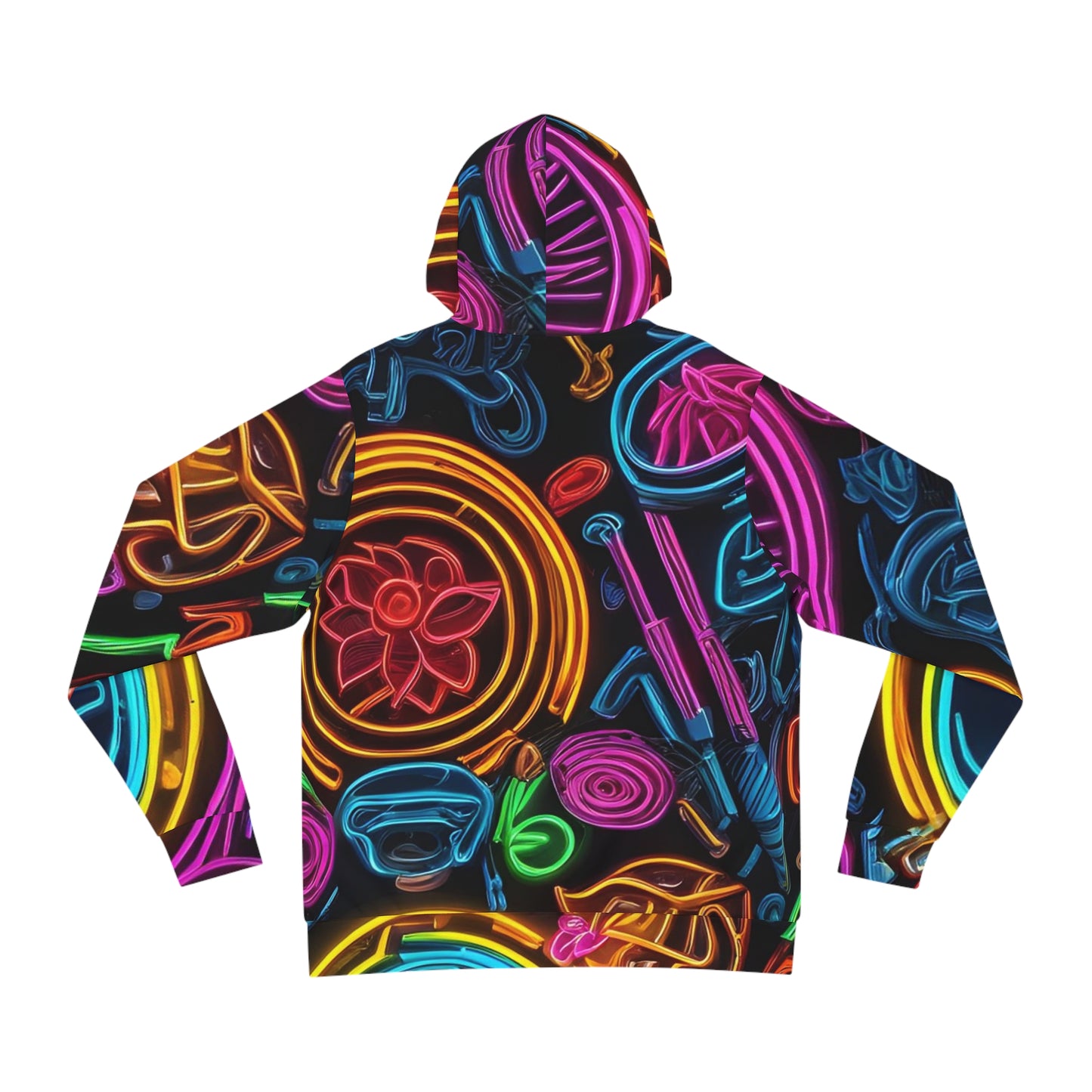 Neon Dreams Hoodie Sweatshirt with Hood - GFAM STORE