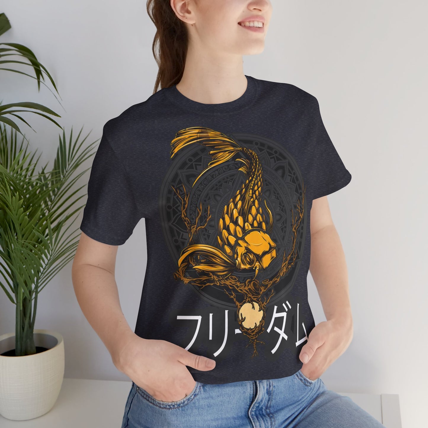 Artistic Koi T-Shirt - "Freedom" - GFAM STORE