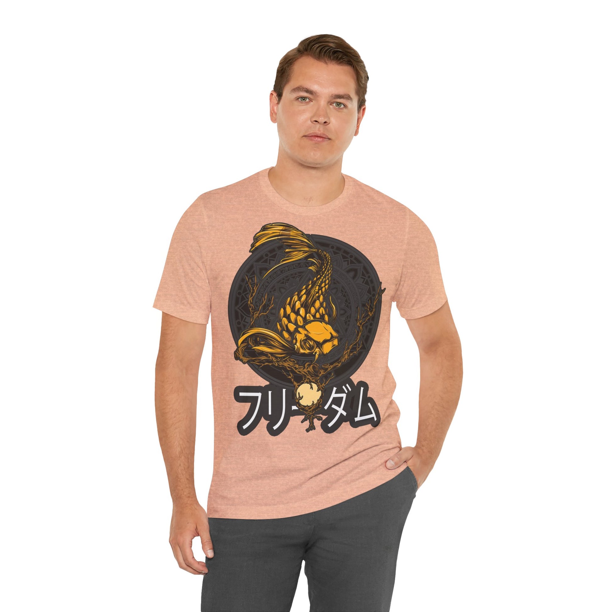 Artistic Koi T-Shirt - "Freedom" - GFAM STORE