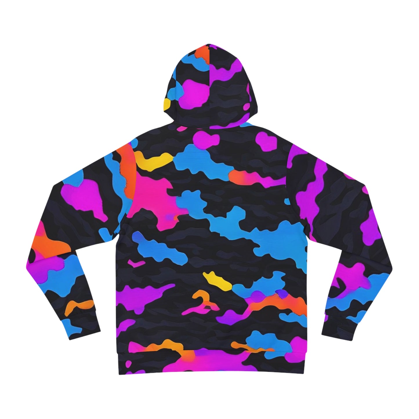 Neon Camo Psychedelic Sweatshirt with Hood - GFAM STORE