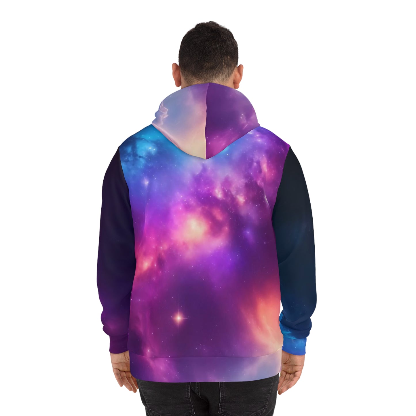 All-Over Print Galaxy Sweatshirt with Hood - GFAM STORE