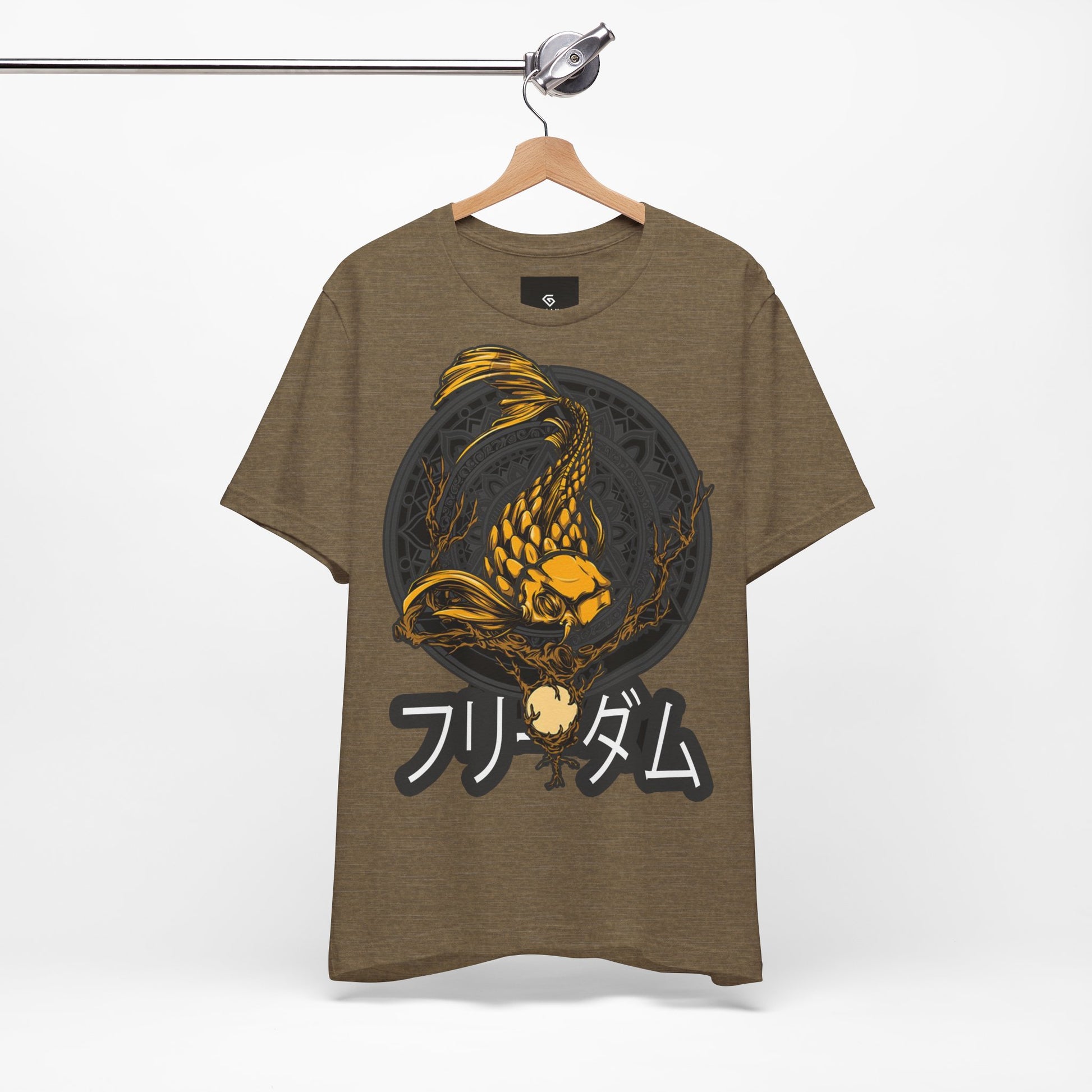 Artistic Koi T-Shirt - "Freedom" - GFAM STORE