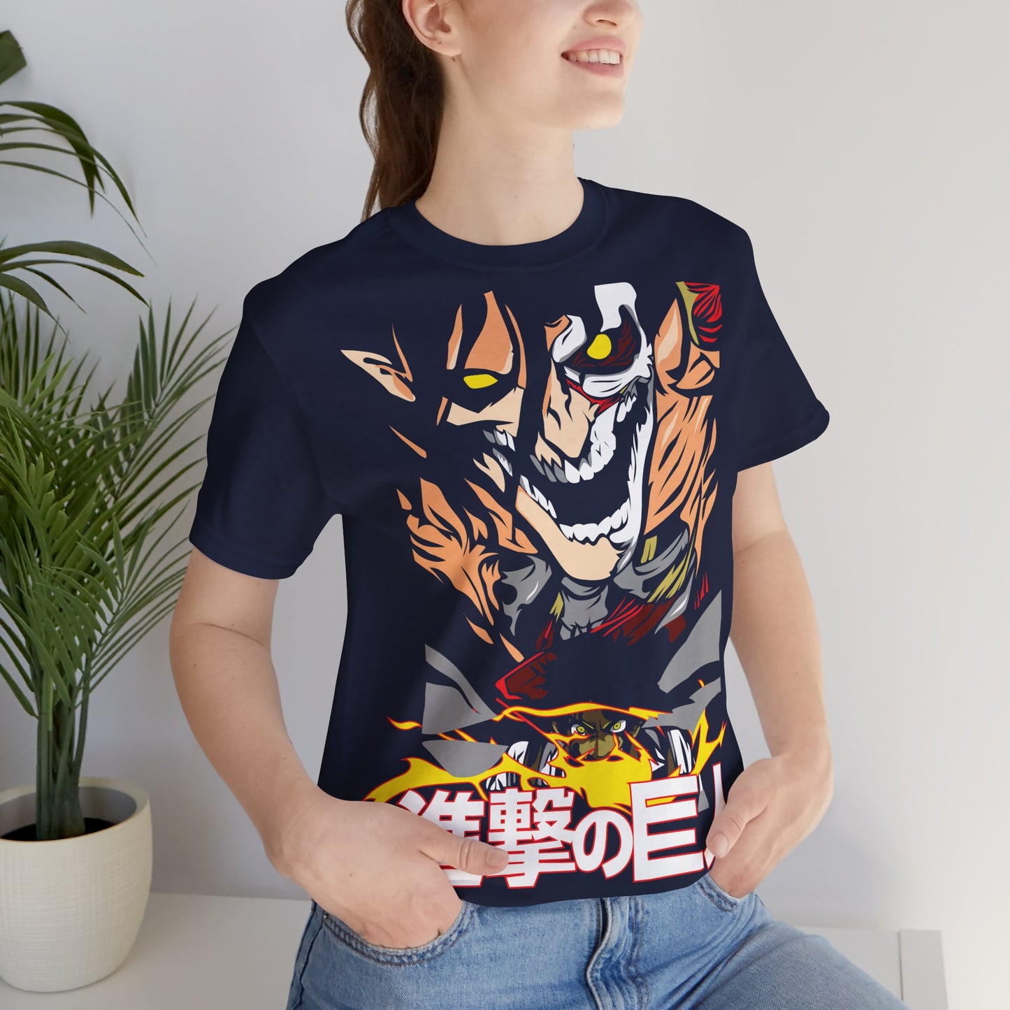 Attack on Titan T-Shirt - The Roaring Titan - GFAM STORE