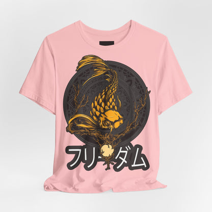 Artistic Koi T-Shirt - "Freedom" - GFAM STORE