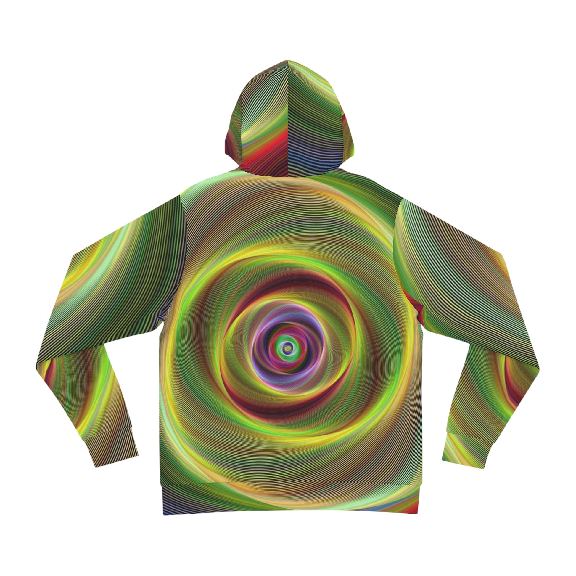 Holographic Stripe Sweatshirt with Hood - GFAM STORE