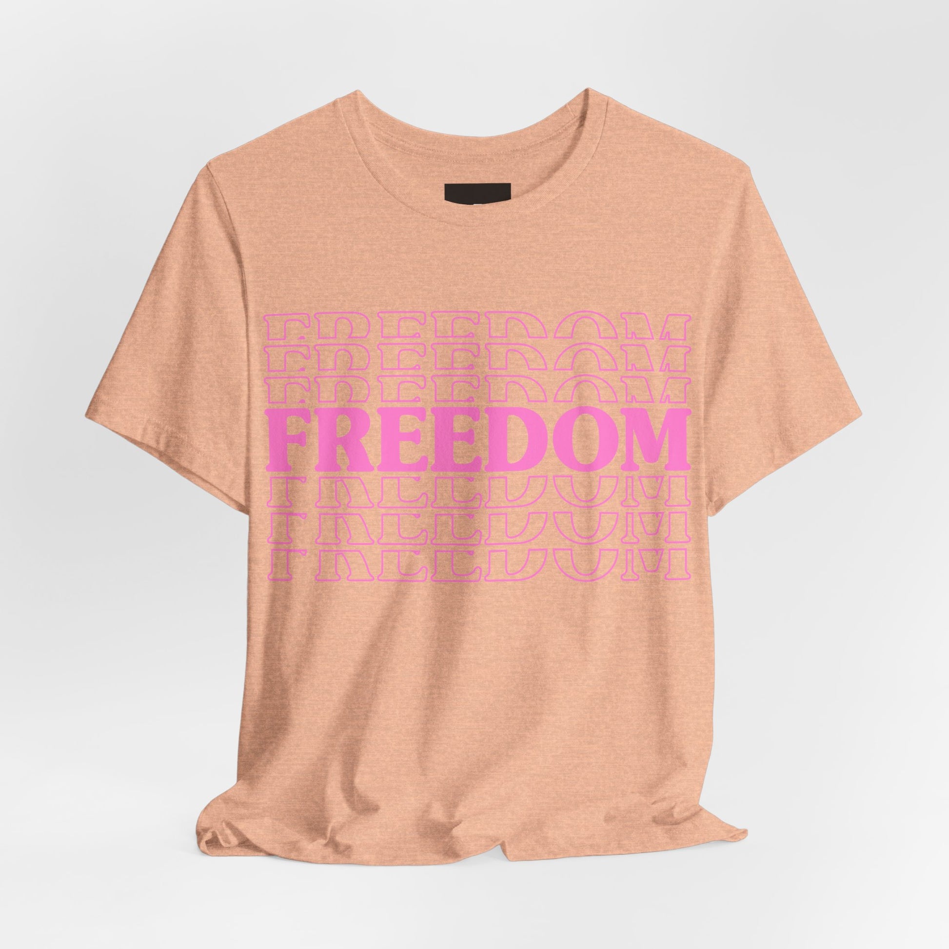 Freedom Stacked T-Shirt - GFAM STORE