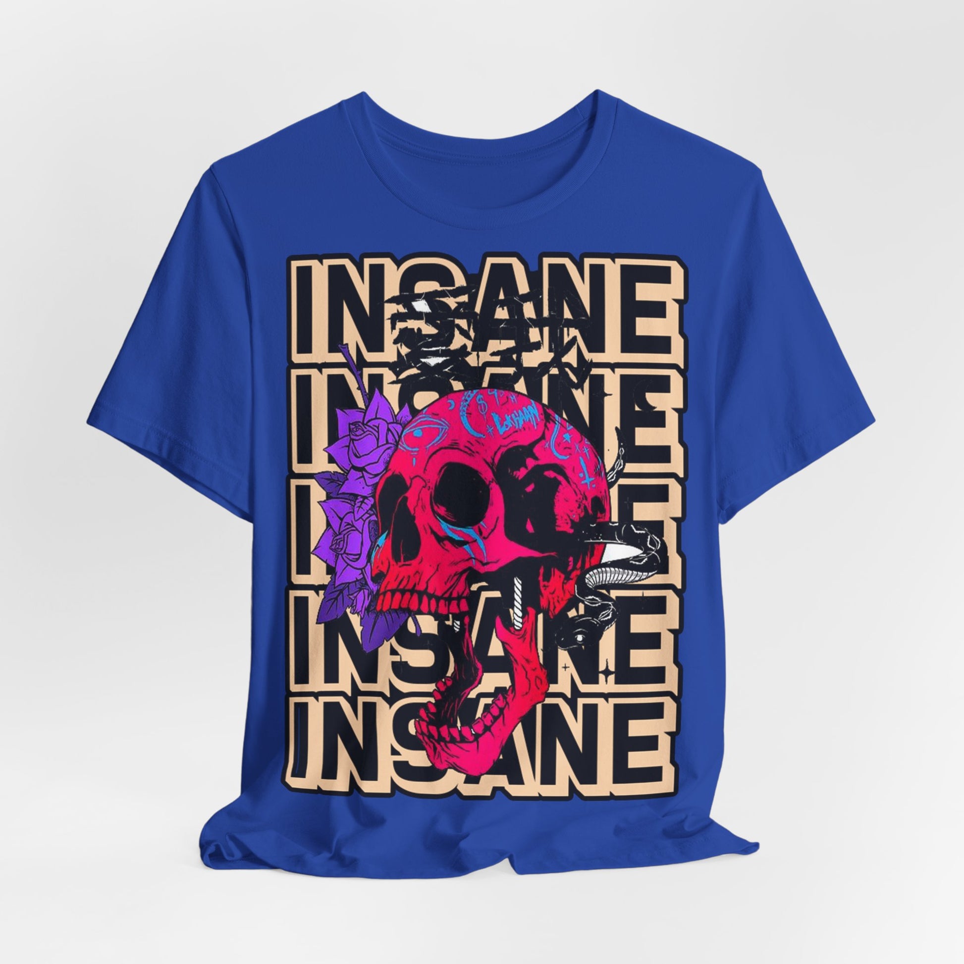 Insane Skull Graphic Tee - Unique Design - GFAM STORE