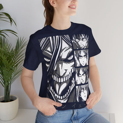 Attack on Titan T-Shirt - Colossal Titan & Friends - GFAM STORE