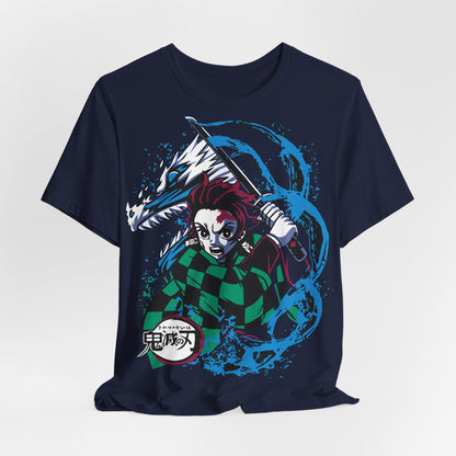 Tanjiro Kamado T-Shirt -Breath of  Water - GFAM STORE